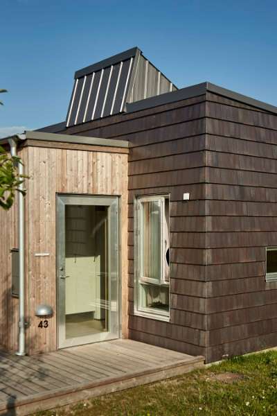 Einzigartiger Wohnbebauung mit spannenden Materialkombinationen, Havdrup Alle, DK-4622 Havdrup